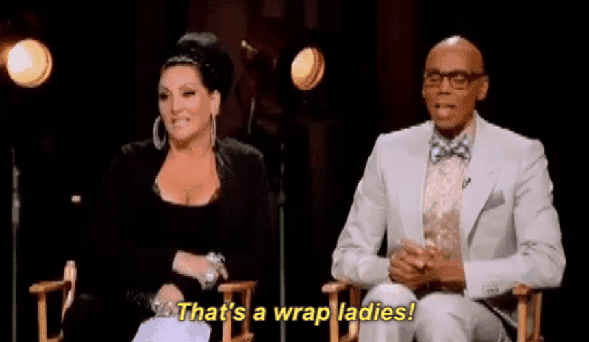 Thats A Wrap Ladies GIF