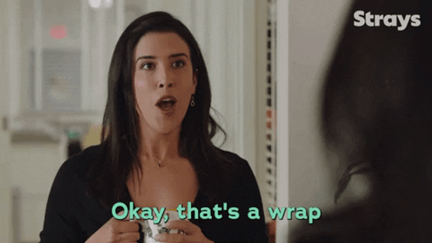 Thats A Wrap On The Smack Talk GIF