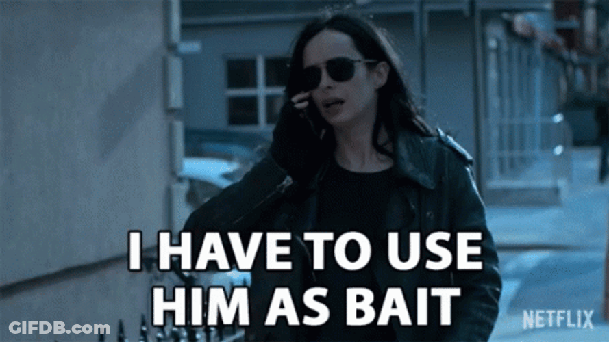 Thats Bait Jessica Jones GIF