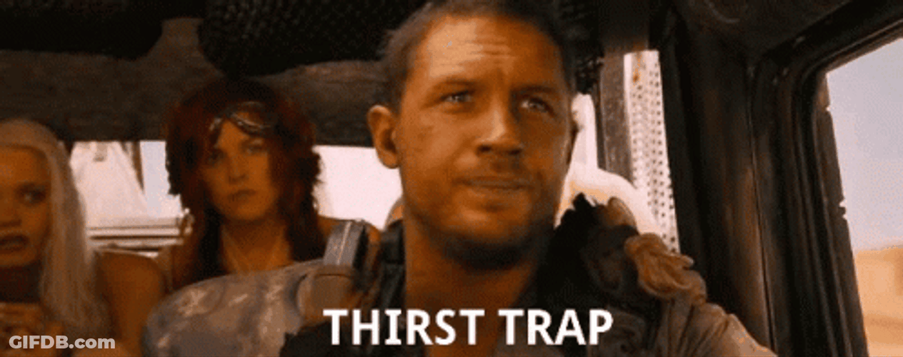 Thats Bait Tom Hardy Thirst Trap Meme GIF
