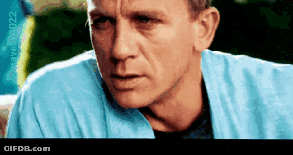 Thats Because You Know What I Can Do With My Little Finger Daniel Craig GIF
