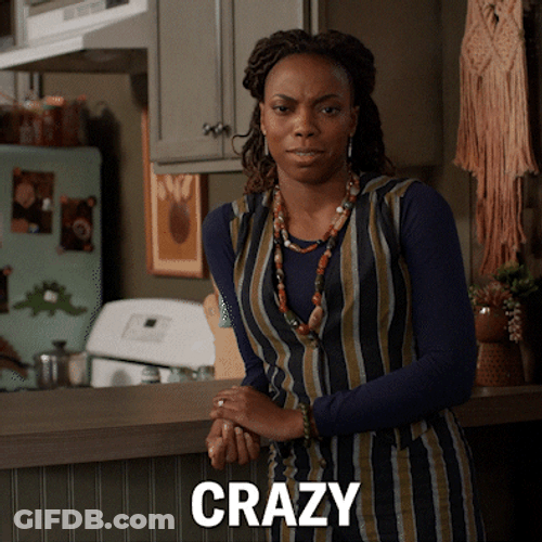 Thats Crazy Sasheer Zamata GIF