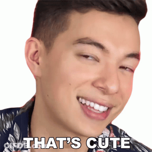 Thats Cute Man Leaning GIF