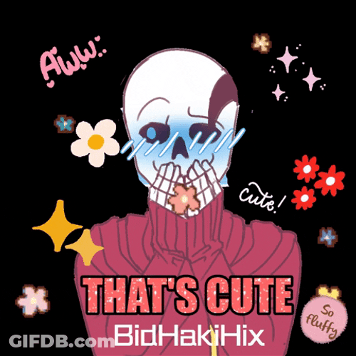 Thats Cute Skeleton Animation GIF