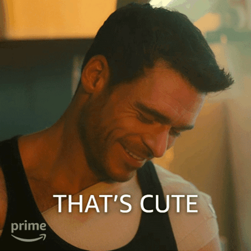 Thats Cute Smiling Richard Madden GIF