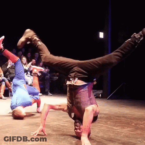 Thats Hip Hop Head Stand GIF
