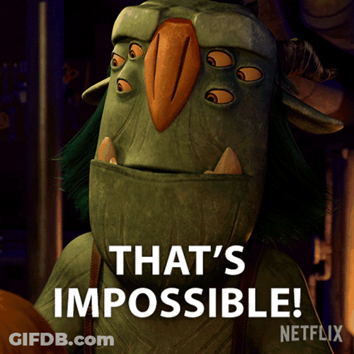 Thats Impossible Blinkous Blinky Galadrigal GIF