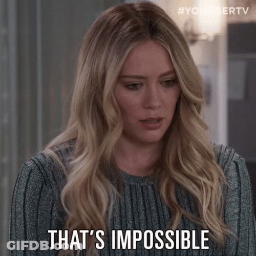 Thats Impossible Hilary Duff GIF