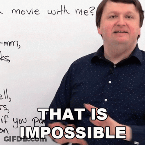 Thats Impossible Professor Explaining GIF