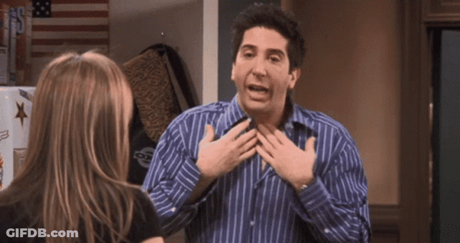 Thats Impossible Ross Geller GIF