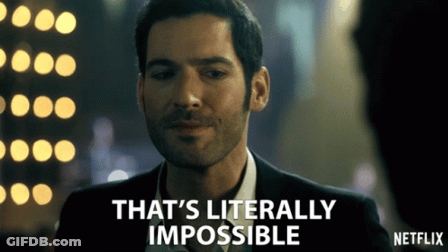 Thats Impossible Tom Ellis GIF