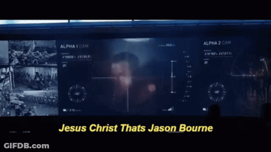 Thats Jason Bourne Adonis Simmons GIF