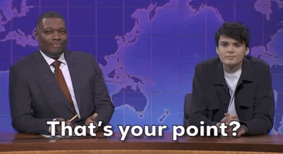 Thats Like Your Opinion Man Thats Your Points GIF