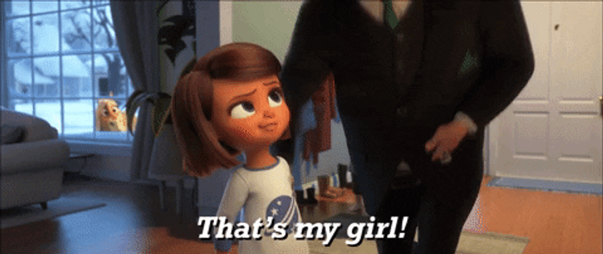 Thats My Girl Jimbo Boss Baby GIF