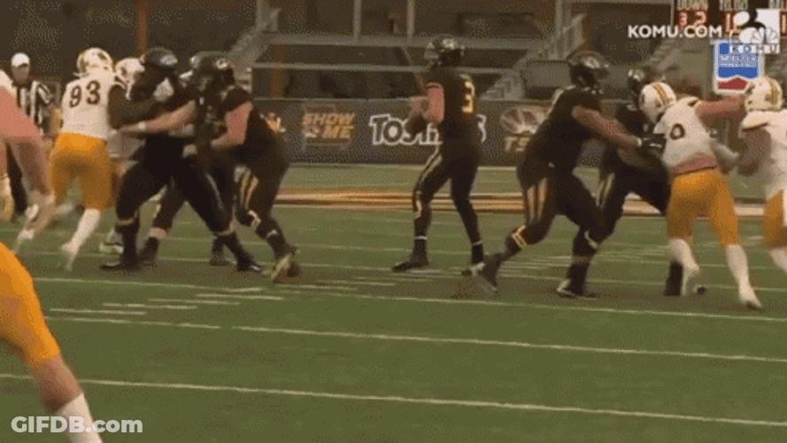 Thats My Quarterback From Mizzou Football GIF