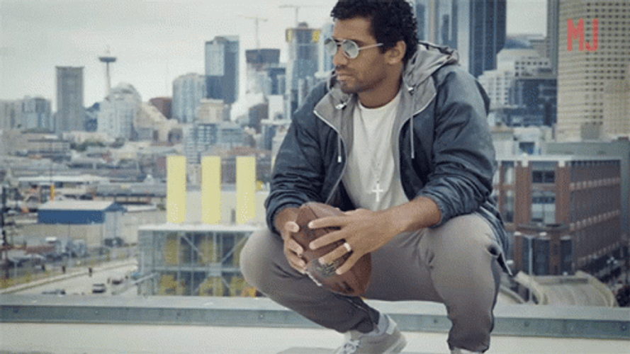 Thats My Quarterback Russell Wilson GIF