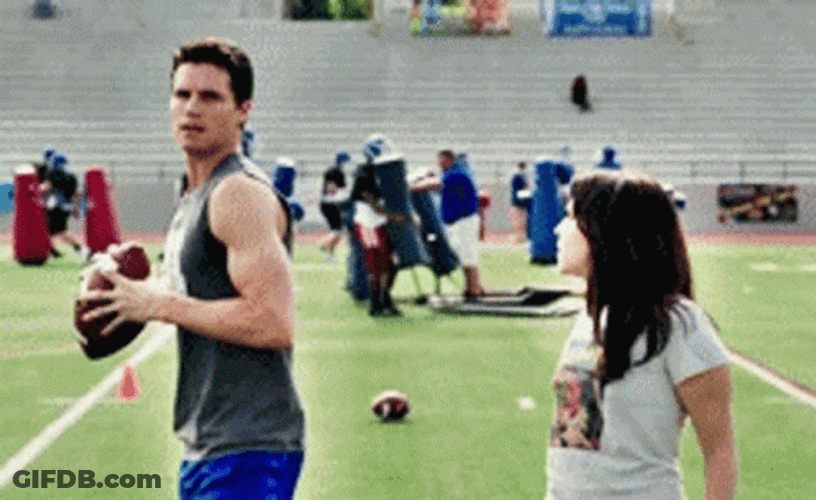 Thats My Quarterback Wesley Rush GIF