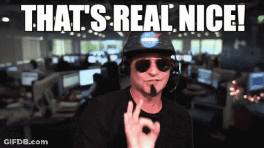Thats Real Nice Chaz McKenzie GIF