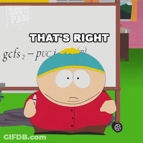 Thats Right Eric Cartman GIF