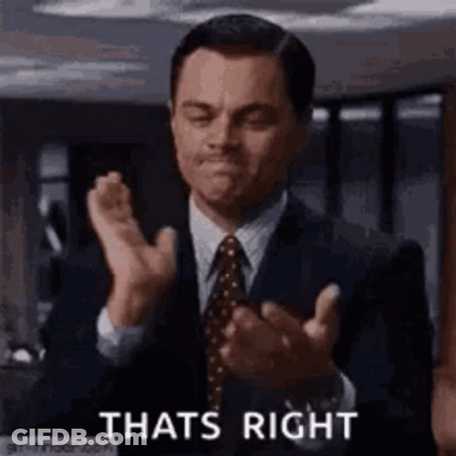 Thats Right Leo DiCaprio GIF