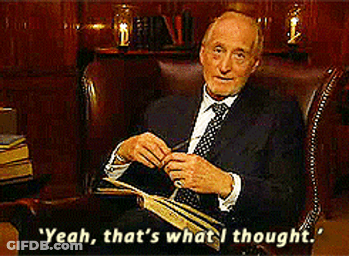 Thats What I Thought Vindication GIF