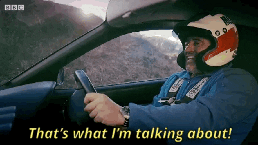 Thats What Im Talking About Matt Leblanc Driving GIF