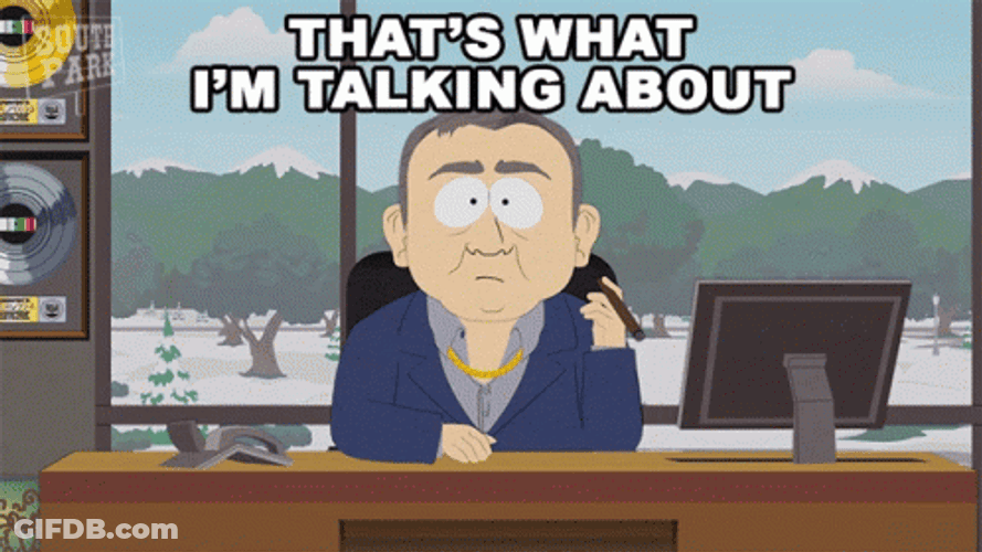Thats What Im Talking About South Park GIF