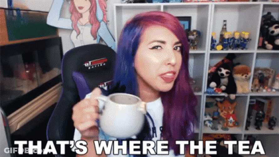 Thats Where The Tea Comes In GIF