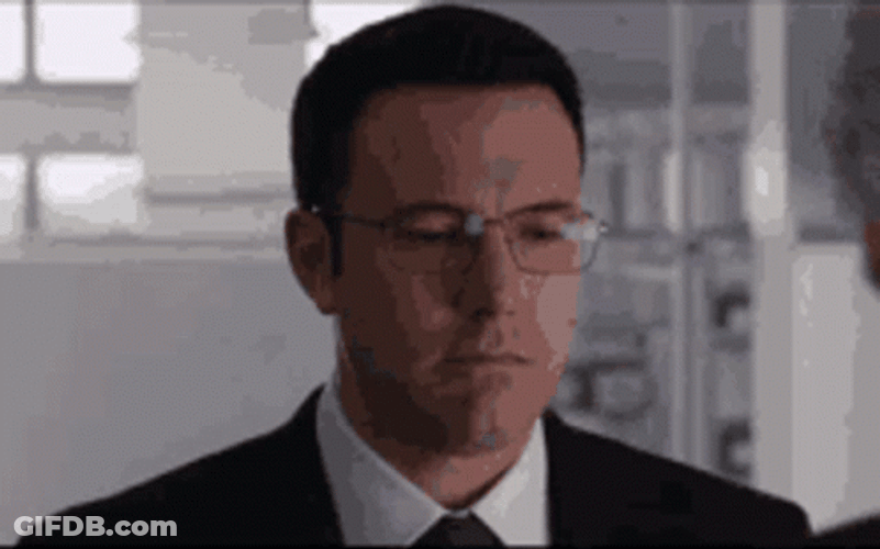 The Accountant Toe To Stare Look GIF
