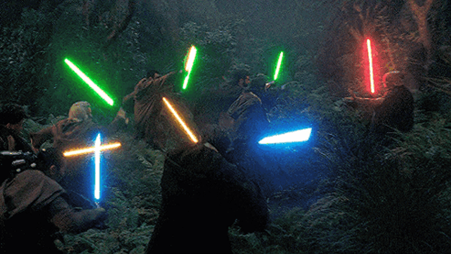 The Acolyte Force Push GIF