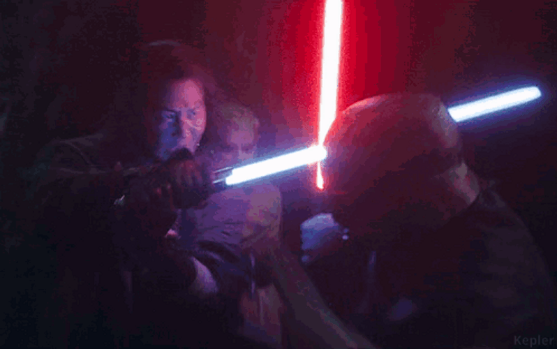The Acolyte Jedi Master Sol Fight Scene GIF