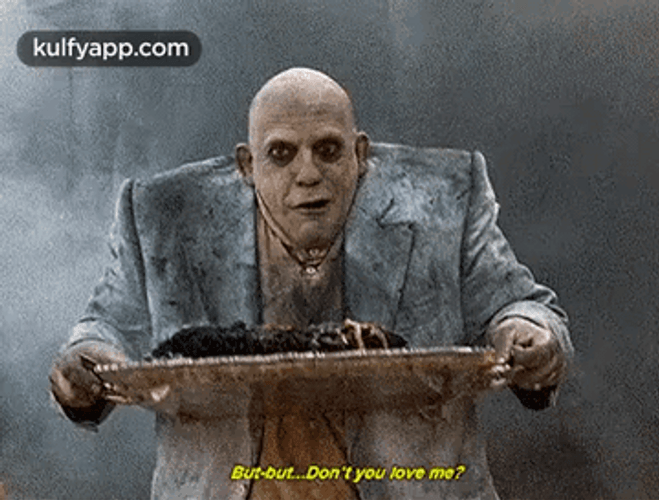 The Addams Family Fester Angry Face GIF