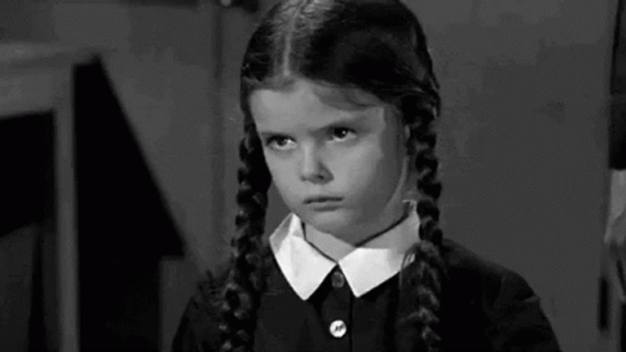 The Addams Family Fierce Look GIF
