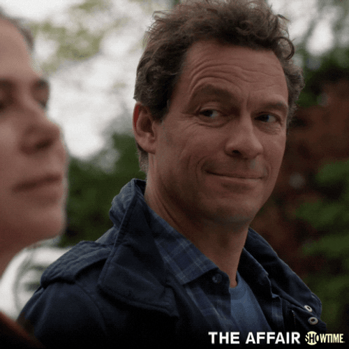 The Affair Noah Stare Smirk GIF