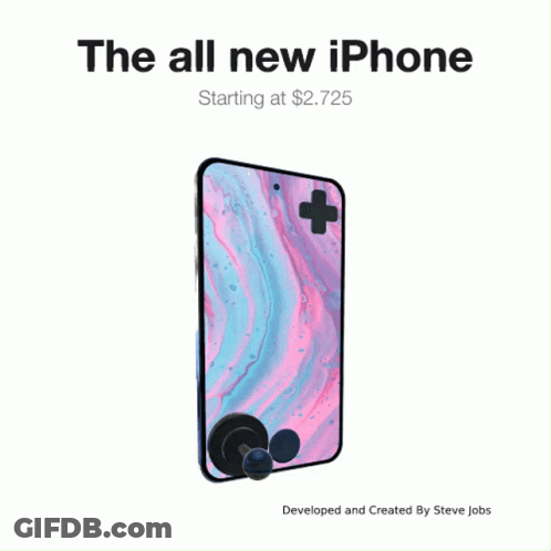 The All New Iphone Is Starting At $ 2,725 GIF