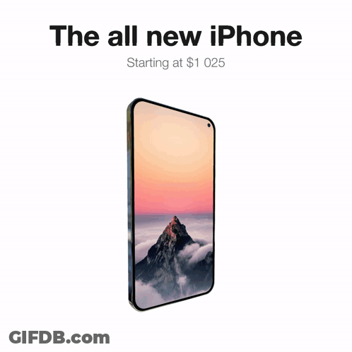 The All New Iphone Starting At $ 1 025 GIF
