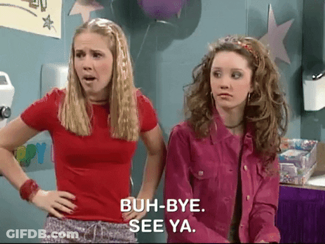 The Amanda Show Girls Bye Bye GIF