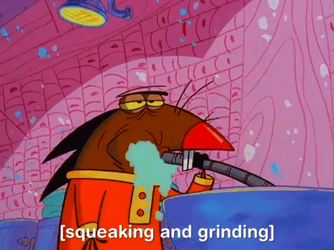 The Angry Beavers Series Daggett Beaver Grinding Teeth GIF