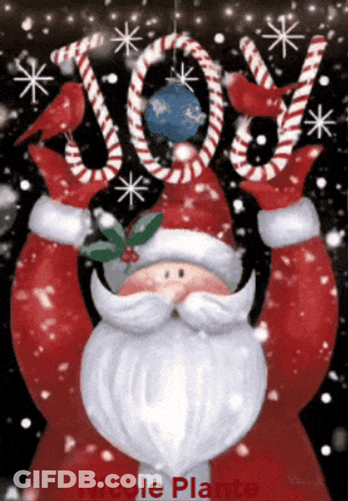 The Animated Santa Clause Joy GIF