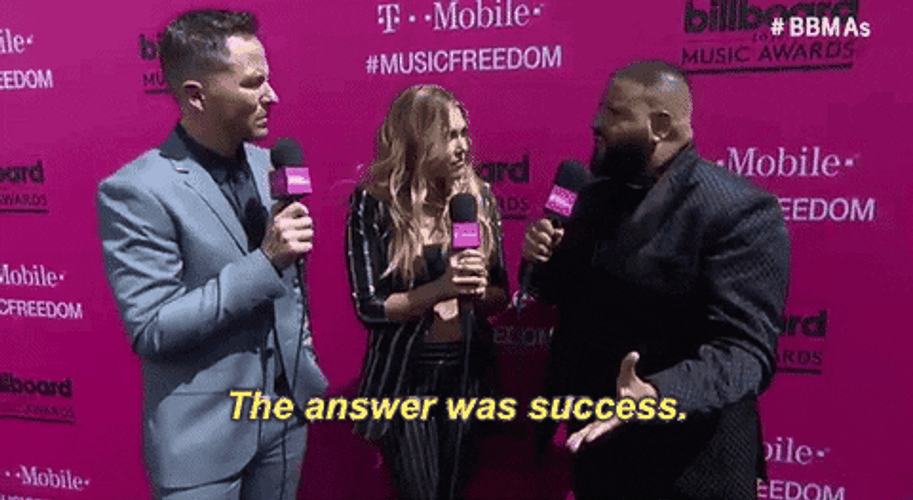 The Answer Was Success DJ Khaled GIF