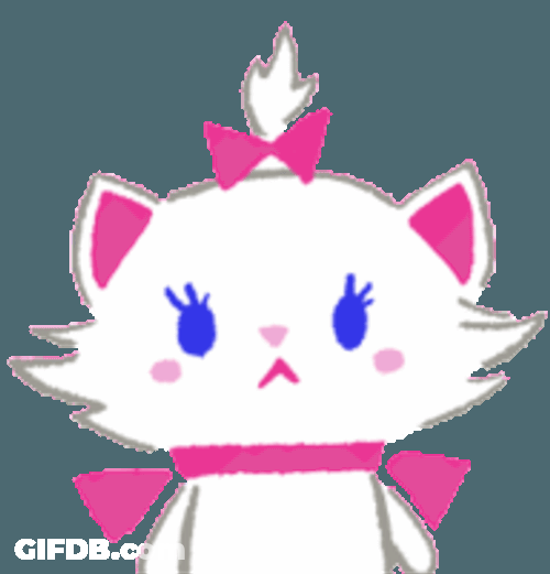 The Aristocats Marie Sticker GIF