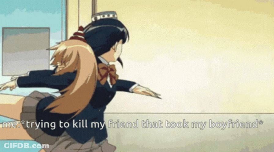 The Attempt On My Life Anime Deadly Punch GIF
