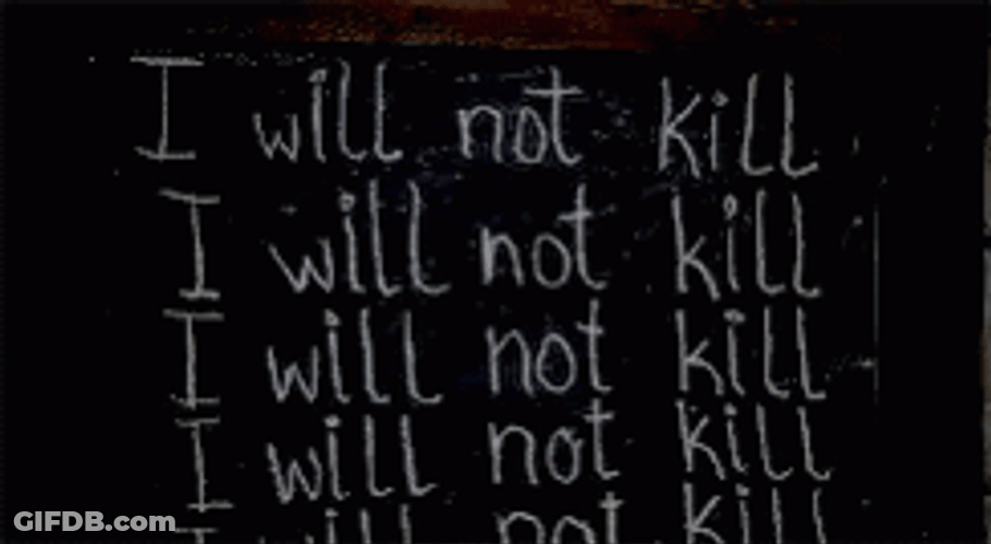 The Attempt On My Life Will Not Kill GIF