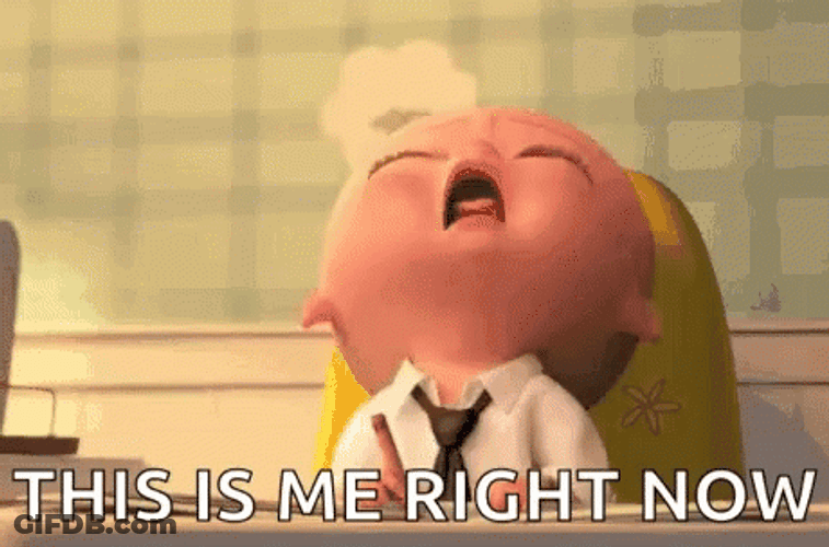 The Baby Boss Is So Tired GIF