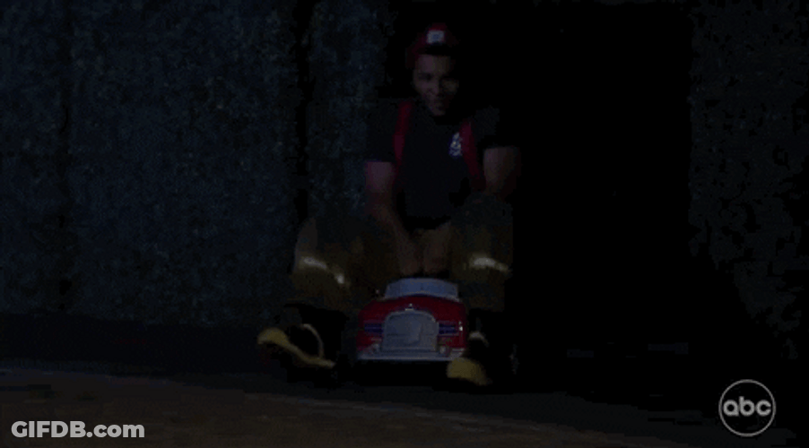 The Bachelorette Fire Truck GIF