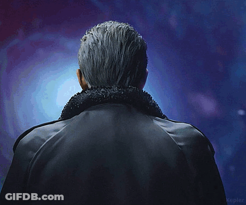 The Back Of A Man 'S Head Is Shown With The Name Kepler Written On The Bottom GIF