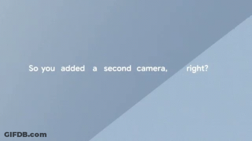 The Back Of A Phone With The Words No Need Written On It GIF