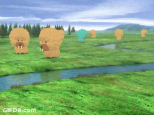 The Bad Guy Cartoon Characters Poster GIF