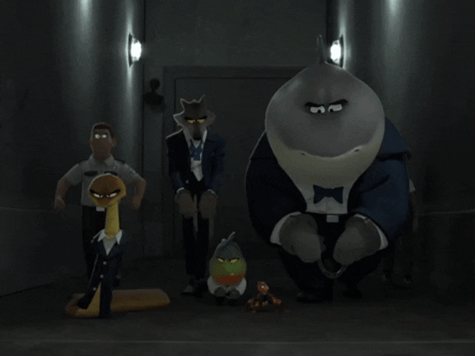 The Bad Guys Handcuffed GIF