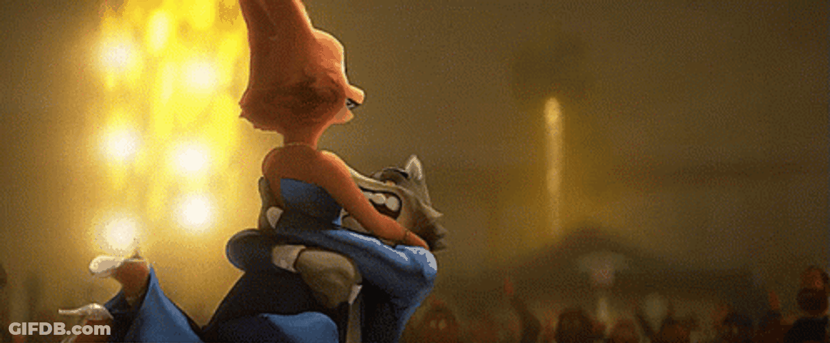 The Bad Guys Lifting Up Diane GIF